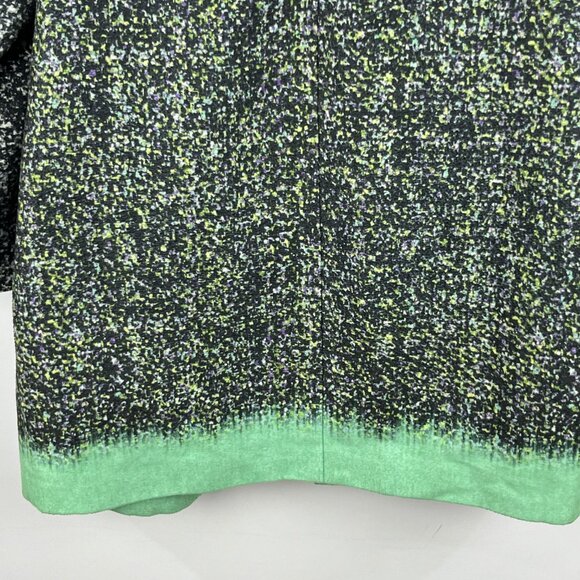 French Connection Pea Coat Size 12 Multicolor Long Sleeve Double Breaster Lined - Picture 12 of 12